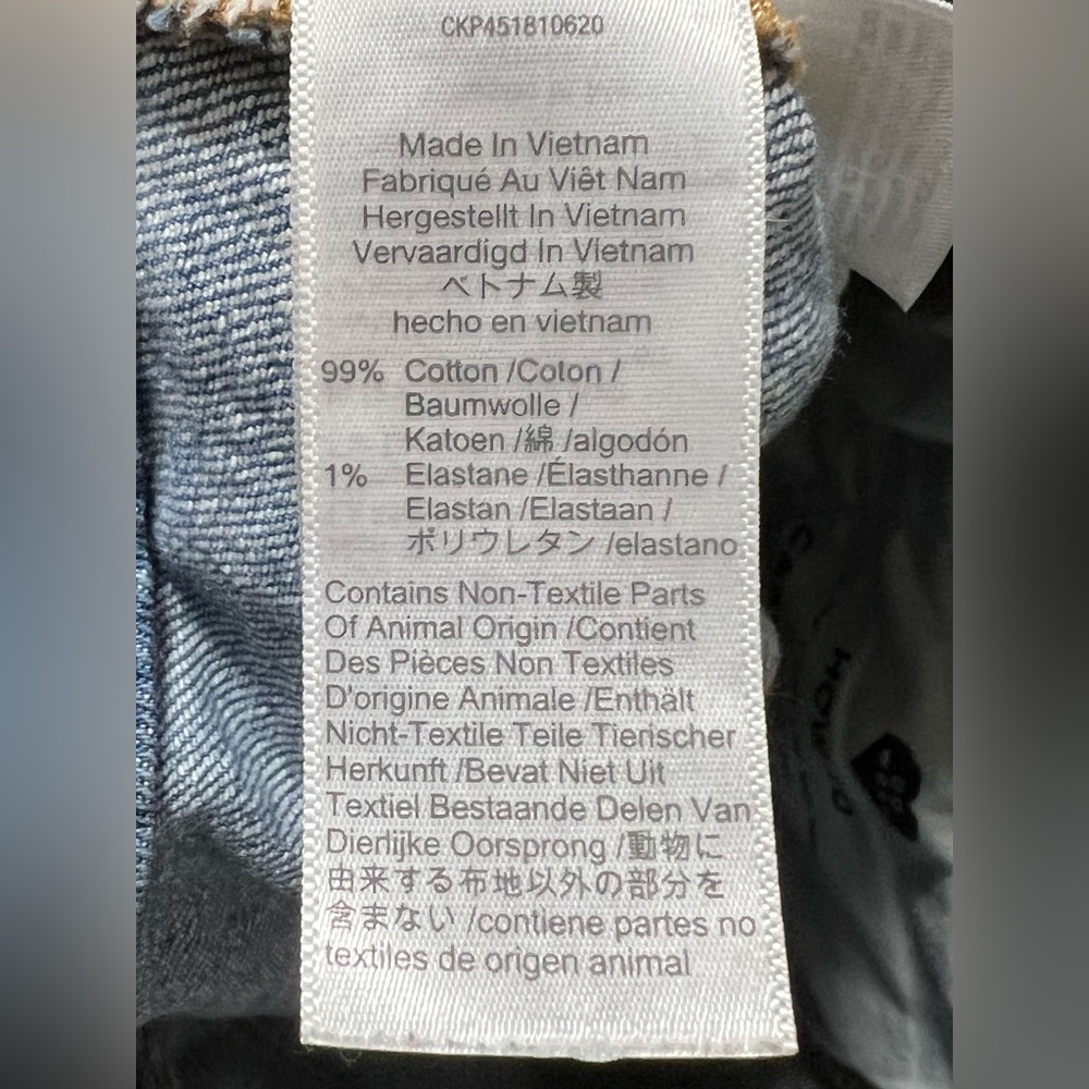 Madewell The Perfect Vintage Jean High Rise Raw Hem Denim Straight Leg - Picture 13 of 15